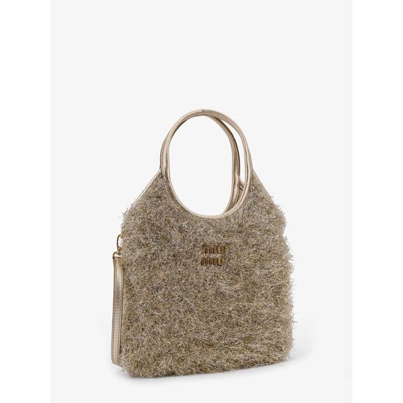 Miu Miu Women Ivy Lurex Crossbody Bag - Picture 3 of 5